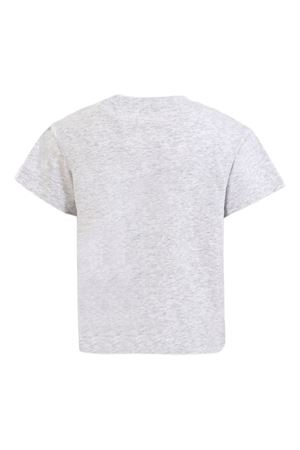 tshirt in cotone grigio PALM ANGELS KIDS | PBAA003C99JER0060860